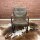 Chesterfield Loungestuhl aus Leder