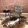 Polsterstuhl aus Leder im Chesterfield Stil – Chesterfield