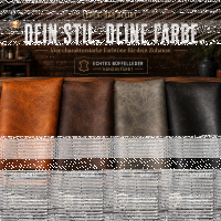 Esszimmerstuhl aus Leder mit Armlehne