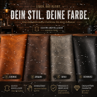 Freischwinger aus Büffelleder