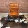 Chesterfield Armlehnstuhl aus Leder