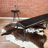 Sitzbank aus Leder - Chesterfield