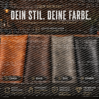 Freischwinger Stuhl aus Leder mit Diamantmuster