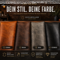 Armlehnstuhl aus Leder – Sabina