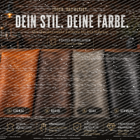 Landhausstuhl aus Leder