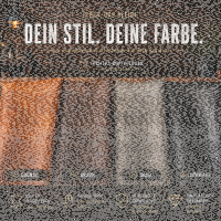 Lederstuhl ohne Armlehne