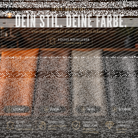 Küchenstuhl aus Leder – Karo