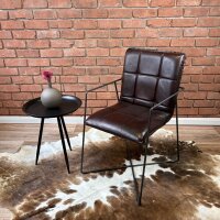 Chesterfield Stuhl aus Leder