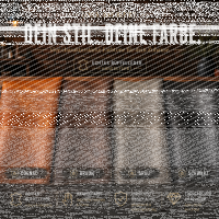 Lederstuhl mit Liniensteppung – TwoLine