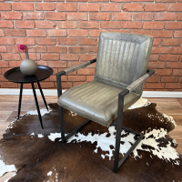 Büffellederstuhl im Vintage Stil – Caddy