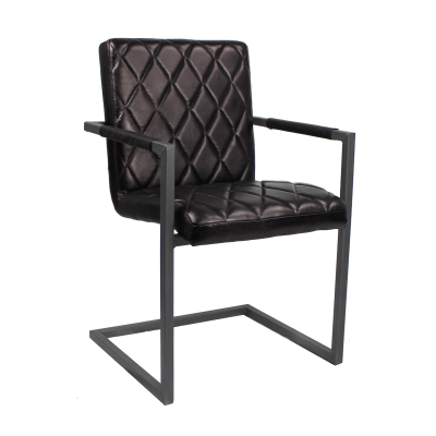 Wippstuhl mit Armlehne - Black Diamond