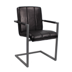 Büffelleder Freischwinger - TwoLine Bourbon