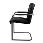 Büffelleder Freischwinger - Caddy Stuhl