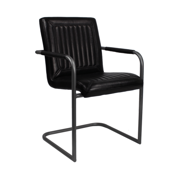 Echtleder Freischwinger - Caddy