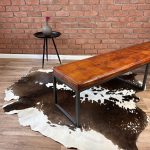 Handgefertigte Lederbank - LONDON