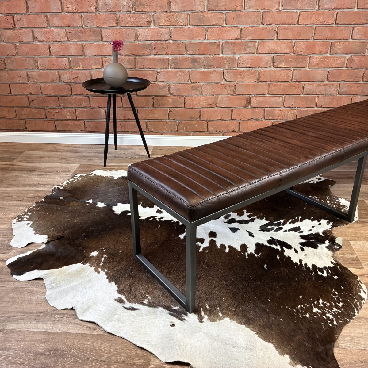 Echtleder Sitzbank - BERLIN – Bild 5