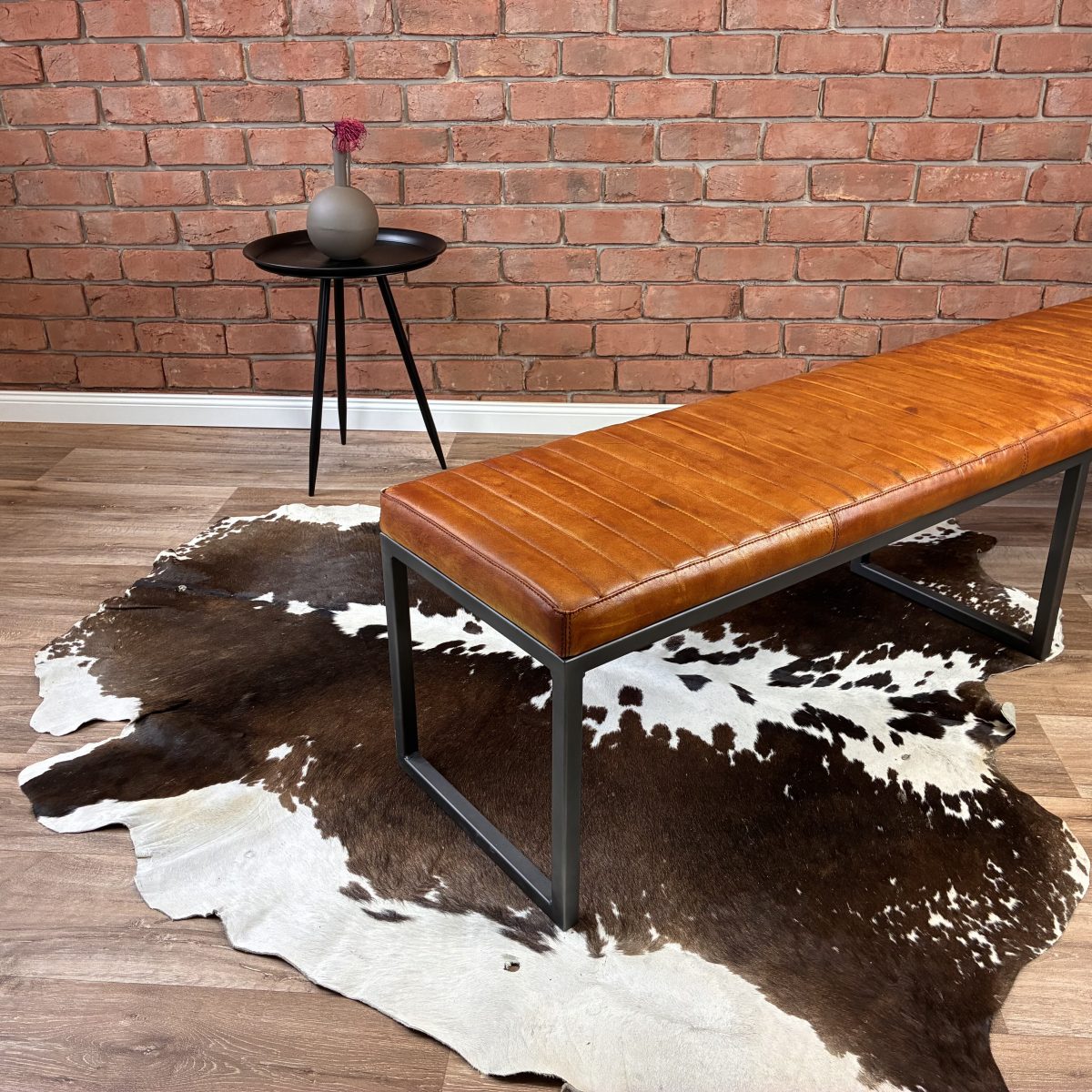 Echtleder Sitzbank - BERLIN – Bild 7