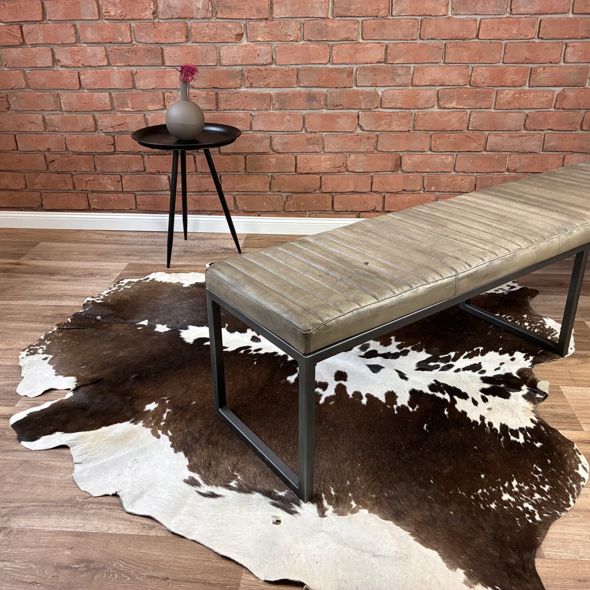 Echtleder Sitzbank - BERLIN – Bild 6