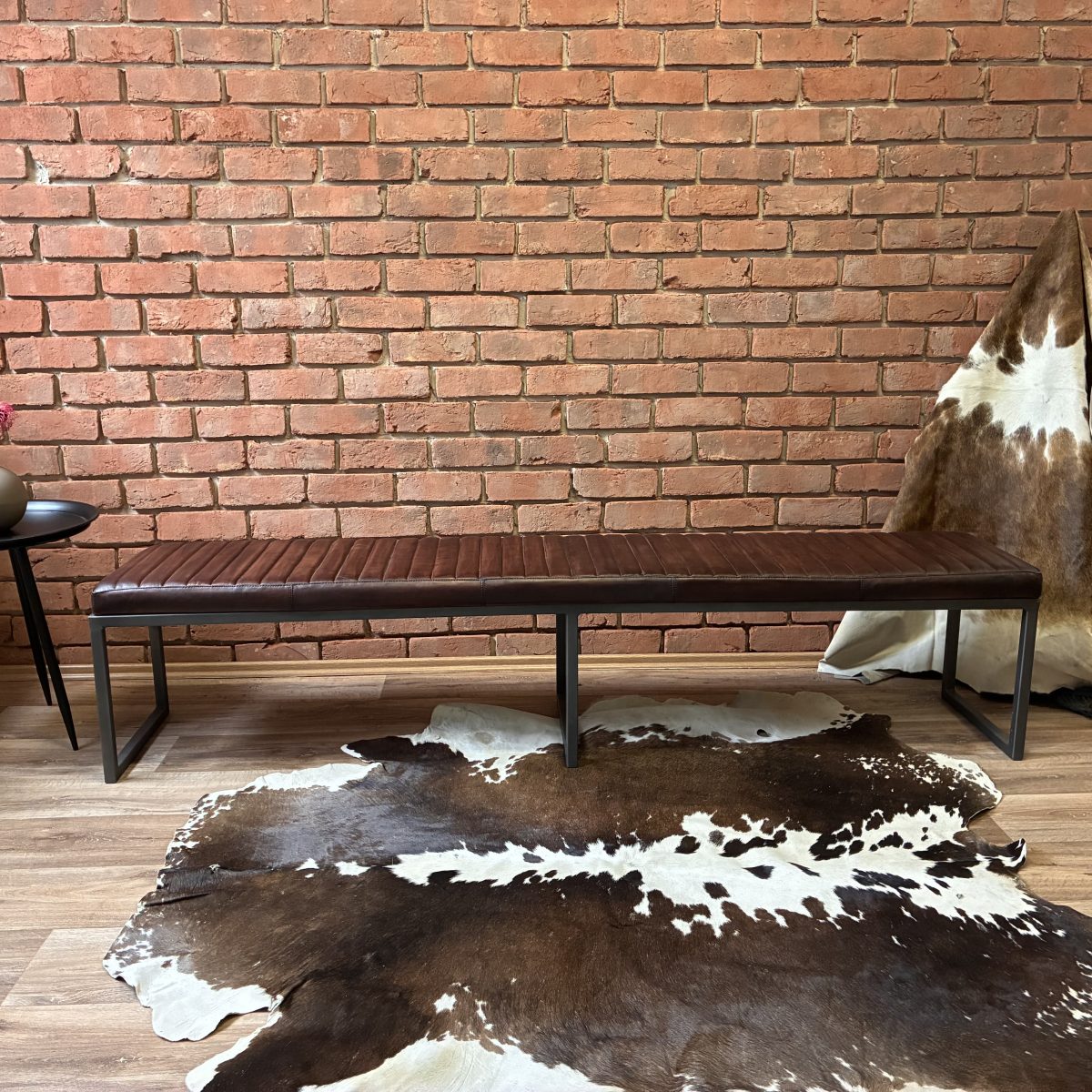 Echtleder Sitzbank - BERLIN – Bild 3