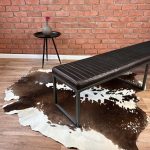 Echtleder Sitzbank - BERLIN – Bild 4