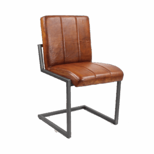 Küchenstühle ohne Armlehne - Cognac