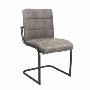 Gästezimmer Stuhl ohne Armlehne - Grau